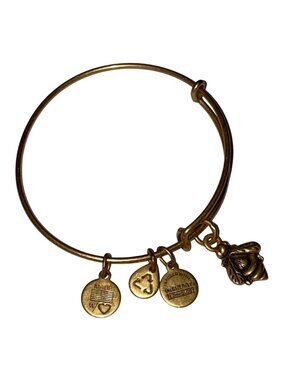 Alex and Ani Bumble Bee Expandable Bracelet Rafaelian Gold Nature Jewelry